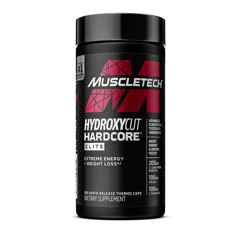 Hydroxycut Hardcore Elite 110 Caps – MuscleTech