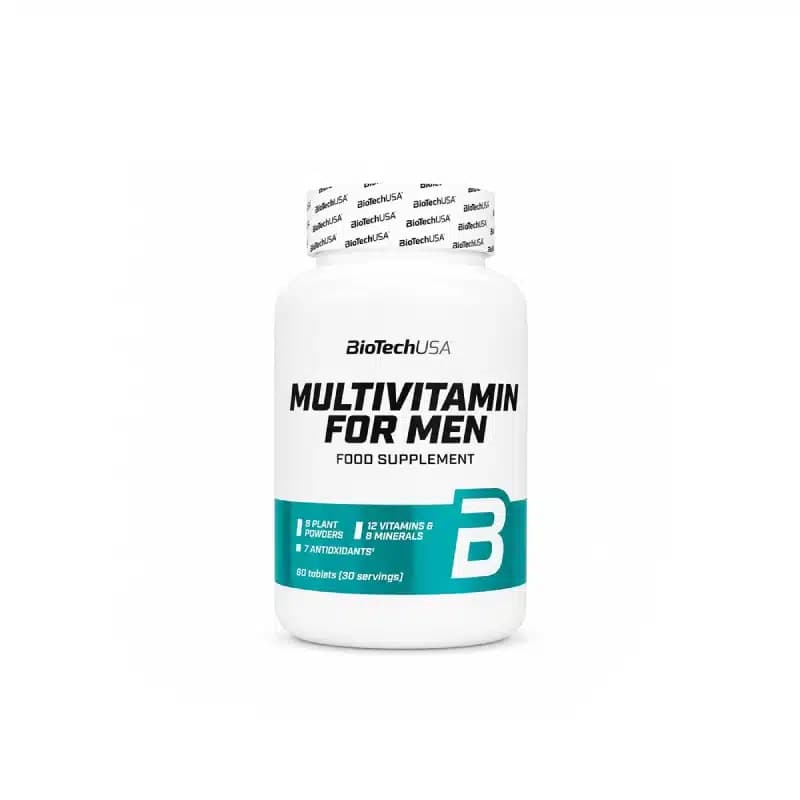 Multivitamin For Men 60 Tabs – BioTechUSA